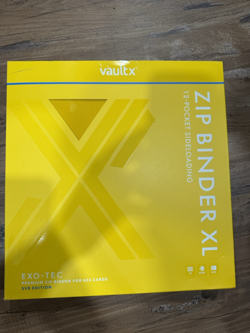 Vault X SV8 Surging Sparks First Edition 12 Pocket Zip Binder Vaultx Pokemon - Image 1