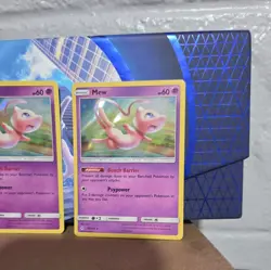 Mew 76/214 Sm-Unbroken Bonds Holo Near Mint Pokemon x2 - Image 3