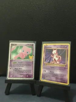 Mew and Mewtwo collection lot (7 card lot) NM, Pokemon TCG - Image 2