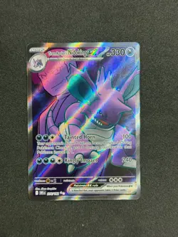Pokemon TCG Team Rockets Nidoking EX 216/182 Destined Rivals - Image 1