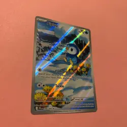 Piplup 098/094 NM Holo Illustration Rare Phantasmal Flames Pokemon Card TCG - Image 3