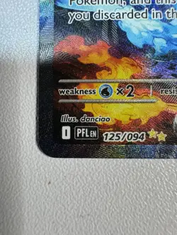 Mega Charizard X ex 125/094 Phantasmal Flames Pokemon TCG (Possible PSA 10) ✅ - Image 5