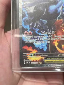 Mega Charizard X ex 125/094 Phantasmal Flames Pokemon TCG (Possible PSA 10) - Image 5