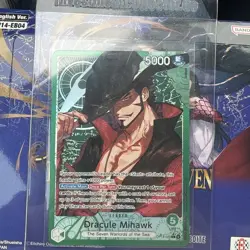 One Piece TCG • Dracule Mihawk OP14-020 • Alternate Artwork • ENG/NM - Image 1
