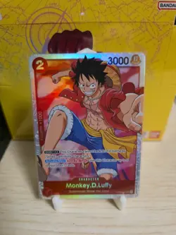 Monkey.D.Luffy OP01-024 - One Piece TCG - SR Near-Mint Super Rare English - Image 1