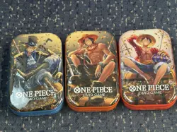3x One Piece Carrying On His Will Tin Assortment New Sealed vol 2 - Image 1