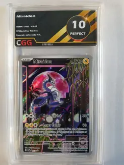 Carte Pokemon Miraidon (SVP 013) SV Black Star Promos CGG 10 27970051 - Image 1