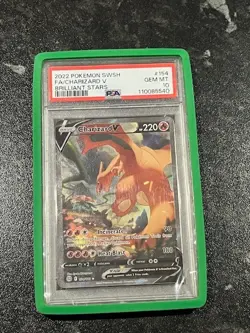 Charizard V 154/172 | Full Alt Art | Holo | Pokemon Brilliant Stars | PSA 10 - Image 1