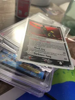 (LP) Umbreon ex 112/115 EX Unseen Forces 2005 Holo Rare Pokemon Card TCG - Image 2