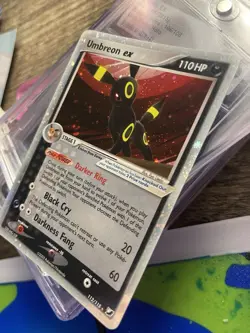 (LP) Umbreon ex 112/115 EX Unseen Forces 2005 Holo Rare Pokemon Card TCG - Image 3