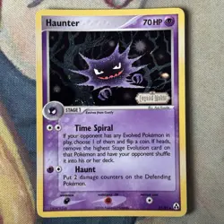 Pokemon TCG Ex Legend Maker Haunter Stamped 35/92 Reverse Holo - Image 1