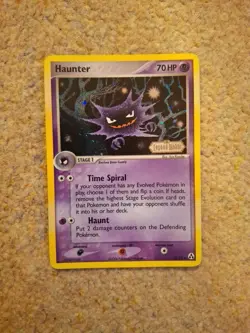 Pokemon TCG Ex Legend Maker Haunter Stamped 35/92 Reverse Holo - Image 1