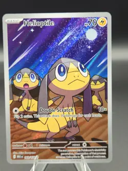 Helioptile Illustration Rare 143/132 ME01: Mega Evolution (MEG) Pokemon TCG NM - Image 1