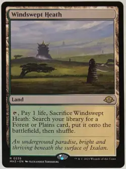 MTG - Windswept Heath | Modern Horizons 3 (235) Regular - NEAR MINT - Image 1