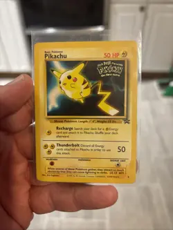 1999 Pokemon The First Movie Pikachu ElectraBuzz Promo Card Set of 2- #2, 4 LP - Image 2