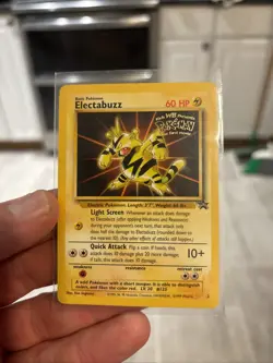 1999 Pokemon The First Movie Pikachu ElectraBuzz Promo Card Set of 2- #2, 4 LP - Image 4