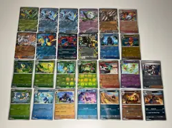 Black Bolt White Flare EXs & Pokeball Lot - 26 Cards - NM Pack Fresh Pokemon TCG - Image 1