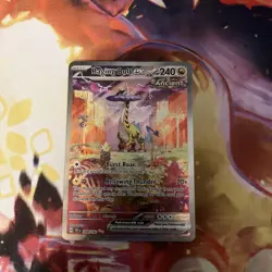 Pokemon TCG Temporal Forces Raging Bolt EX Special Illustration Card 208/162 - Image 1