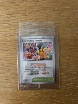 Pokemon Trading Card Game Ace Trainer Celebratory Fanfare Promo Card - Image 2