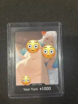 Yamato One Piece Anime Waifu Card CUSTOM MADE - Image 1