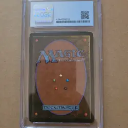 Savannah Lions Beta CGC Graded 8.5 Rare MTG Magic White Old School English Card - Image 2