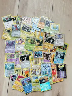 Pokemon Bulk Card Lot: 147 Total Cards (49 Rares, 9 Holo, 9 Rev Holo, 80 C/UC) - Image 2