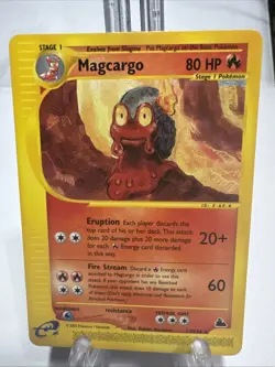 Magcargo 17/144 Pokemon Skyridge Non-Holo Card TCG - Image 1