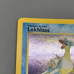 Lokhlass French Pokemon Card Fossil 10/62 1st Edition Lapras Rare WOTC NM - Image 4