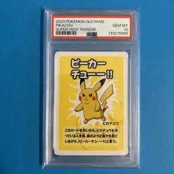 PIKACHU PSA 10 OLD MAID 2023 JAPANESE POKEMON CARD NINTENDO - Image 1