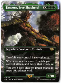 Fangorn, Tree Shepherd (Borderless) #415 Rare The Lord of the Rings NM/LP MTG - Image 1