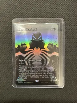 MTG Spider-Man Opposition Agent Borderless Foil Mythic English - Image 3