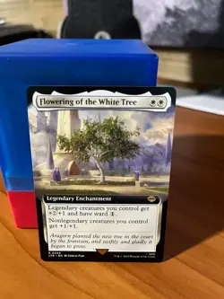 MTG Flowering of the White Tree (Extended Art) UB: Lord of the Rings (0348) LP - Image 1