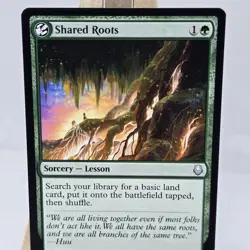 Shared Roots 196 MTG U Uncommon Avatar TLA NM Near Mint Single - Image 4