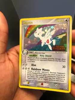 Togetic 14/109 EX Team Rocket Returns Reverse Holo Stamped 2004 Pokemon - Image 1