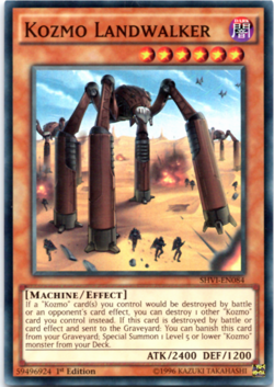 Kozmo Landwalker - SHVI-EN084 - Super Rare - 1st Edition - Yugioh - Image 1