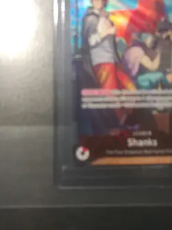 Shanks One Piece Promo Foil OP09-001 PSA Magazine Promo - Brand New Sealed - Image 2