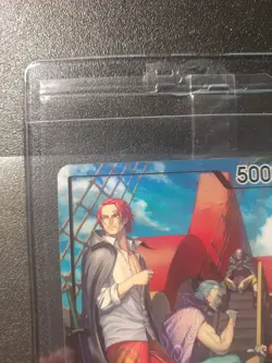 Shanks One Piece Promo Foil OP09-001 PSA Magazine Promo - Brand New Sealed - Image 4