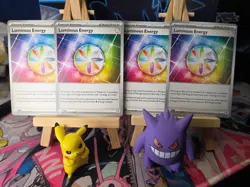 Luminous Energy Paldea Evolved Trainer Playset Card 191/193 4x Pokemon TCG Cards - Image 1