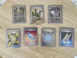 Pokemon Mega Evolution - Selection of 7 art cards includes free tracked postage - Image 1