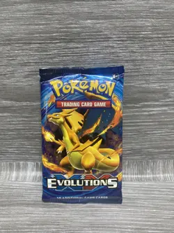 Pokemon TCG XY Evolutions Booster Pack - Factory Sealed - Charizard Artwork 2016 - Image 1
