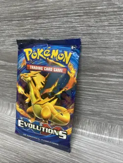 Pokemon TCG XY Evolutions Booster Pack - Factory Sealed - Charizard Artwork 2016 - Image 2