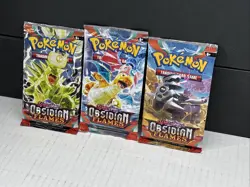 Lot Of 3 | Pokemon TCG S&V Obsidian Flames Booster Packs | Factory Sealed NEW 🔥 - Image 3