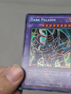 Yugioh Dark Paladin DMG-001 Limited Edition Secret Rare - MP- - Image 4
