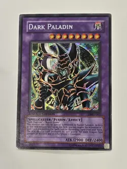 Yugioh Dark Paladin DMG-001 Limited Edition Secret Rare - MP- - Image 1