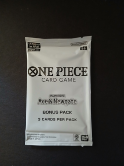 Ace & Newgate Bonus Pack One Piece Card Game Starter Deck ST22 English - Image 1