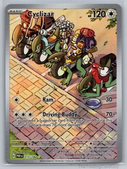 Cyclizar 215/182 SV04: Paradox Rift Pokemon Card NM - Image 1