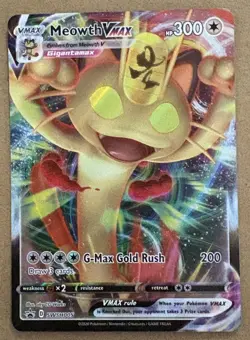 Meowth VMAX SWSH005 Promo Cards Holo NM Combined Shipping - Image 2