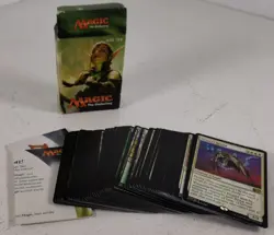 Magic The Gathering Green Starter Deck Complete 60 Cards Beginner MTG Wizards - Image 1