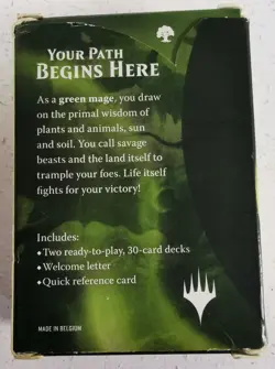 Magic The Gathering Green Starter Deck Complete 60 Cards Beginner MTG Wizards - Image 3