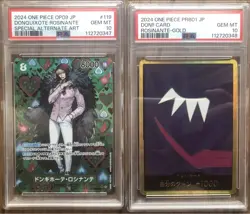 PSA 10 Donquixote Rosinante ① OP04-119 SP ② DON Card ONE PIECE Card Jananese - Image 1